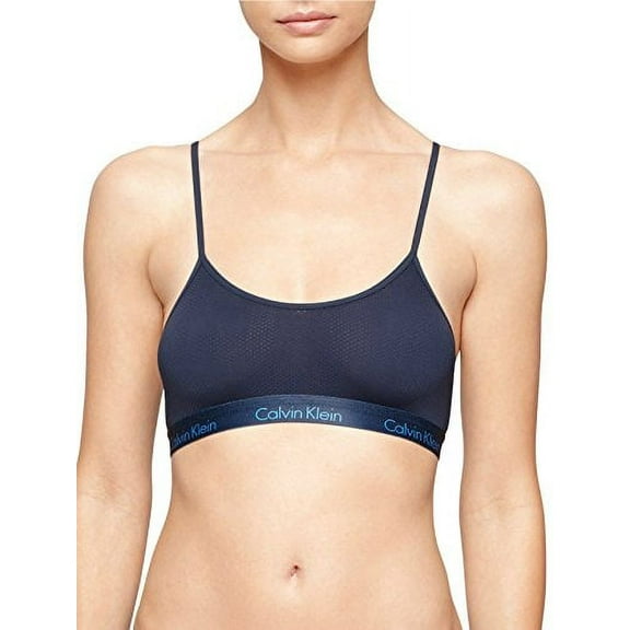 1pc Calvin Klein One Microfiber Bralette Blue Shadow Small