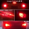 thumbnail image 3 of Gwong Autos 1156/1157/7443 Bombillas LED estroboscópicas para la lámpara de señal de giro de freno de reverso Gwong 24004220, 3 of 7