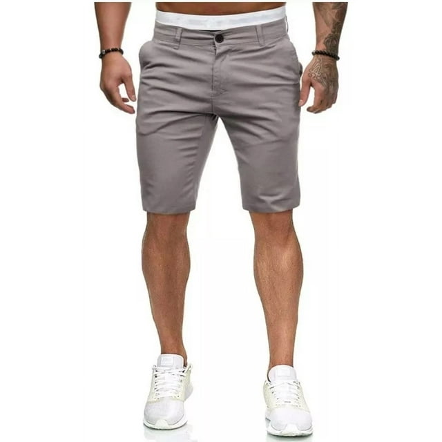 Pantalones Cortos De Verano Delgados Casuales Para Hombres