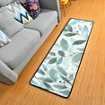 thumbnail image 5 of Kitchen Rugs and Mats Non-Skid Washable Runner Rugs Watercolor Elegant Leaves Long 72x24 inch for Floor Cushioned Hallway Entryway Indoor 2x6, 5 of 7