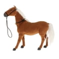 thumbnail image 1 of muebles para el hogar Modelo De Caballo Realista Modelo Animal Estatuilla Juguete Estatua Adorno Marrón Oscuro Marron oscuro Magideal muebles para el hogar, 1 of 4