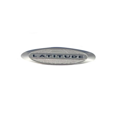 New Jeep Compass - Factory New Mopar Part #55373006-AA Latitude Nameplate Badge for Jeep Compass and Patriot