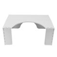 thumbnail image 1 of Foldable Toilet Stool, Toilet Potty Stool for Adults Portable Squatting Poop Foot Stool Travel Foot Stool for Toilet Unique Folding Design Compact Wide Footrest, 1 of 7