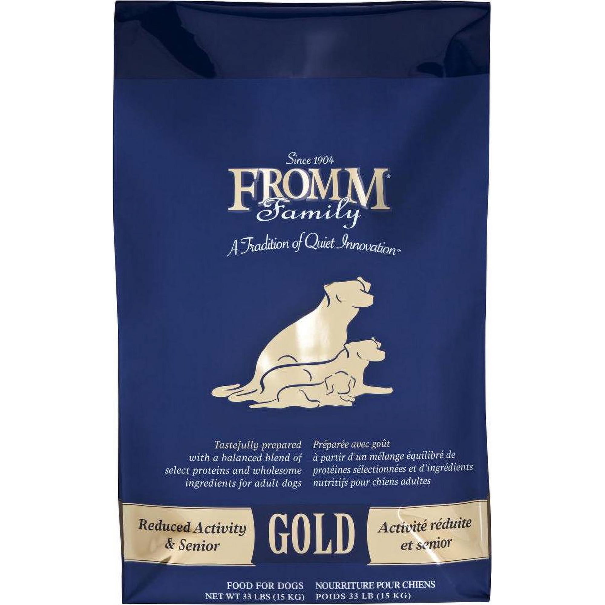 Fromm Reduced Activity and Senior Gold Dry Dog Food 5 lb