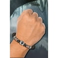 thumbnail image 2 of Marvel Black Panther Men's Bracelet- Adjustable Stainless Steel Beaded Lariat Bracelet- Black Panther Bracelet, 2 of 5