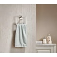 thumbnail image 4 of MIYILI Brushed Stainless Steel Towel Ring Modern Hexagonal Base Bathroom Hand Towel Rack Wall Mounted Towel Holder, 4 of 8