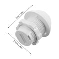 thumbnail image 2 of RENACLIPY White Plastic Motion Sensor Cover for Security Systems 4Pcs, 2 of 6