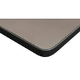 thumbnail image 5 of Regency Kee 36" Square Breakroom Table- Mahogany/ Black & 4 'M' Stack Chairs- Blue, 5 of 5