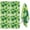 Geometric Flower and-1, variant on 4 Pcs Geometric Flower and Dot Blue Pattern Funny Kitchen Towels, Microfiber Dish Towels, Kitchen Tea Towels Set 18" X 26"