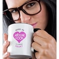 thumbnail image 2 of 3drose, Being an Awesome Cook Is a Work of Heart - Pink - Cooking Job Love Pun, 11oz Two-tone Black Mug, 2 of 6