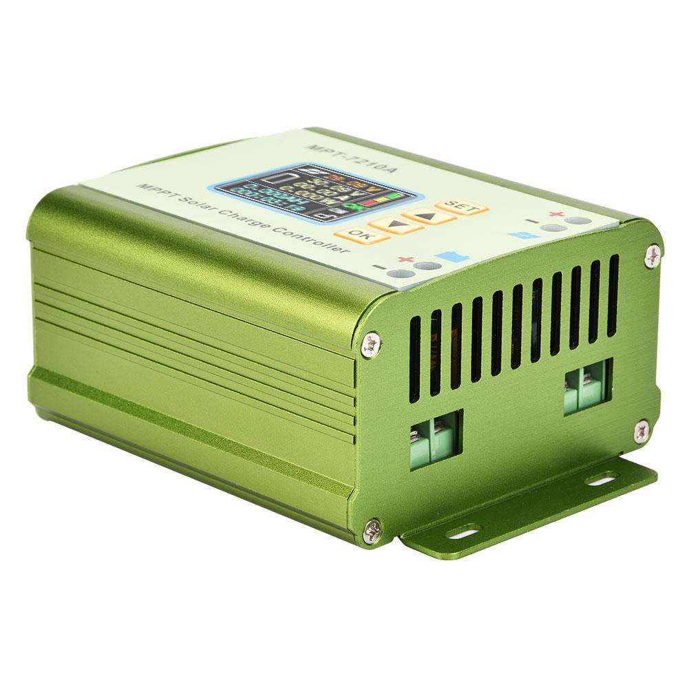 Kritne Solar Charge Controller Solar Charger Controller Solar Panel Battery Regulator With Lcd Display Aluminum Alloy Mppt Walmart Com Walmart Com