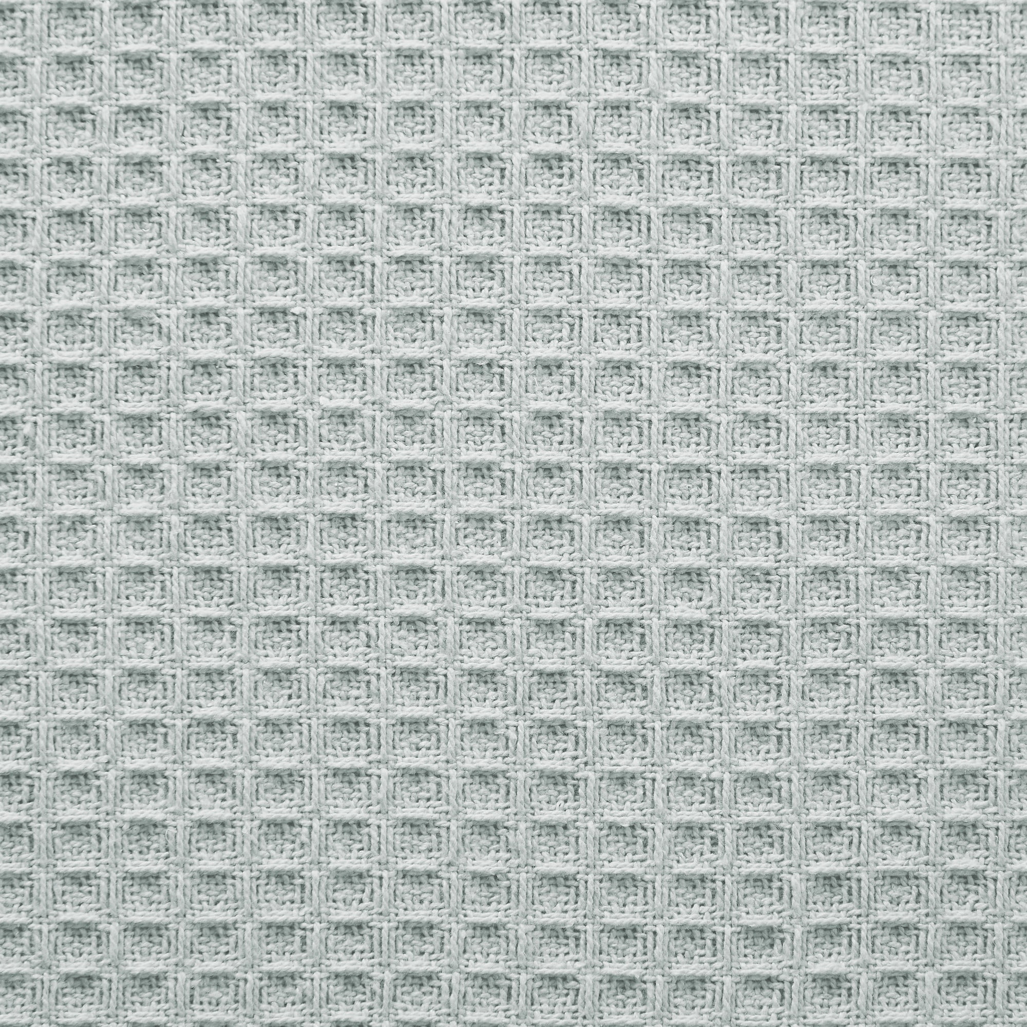 Modern Threads Thermal  Blue Cotton Waffle Weave Bed Blanket, Twin
