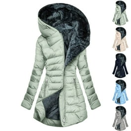 Veste D'hiver Pour Femme Avec Capuche Longue à La Cheville - Doudoune Chaude - Couleur Unie - Manteau Matelassé Avec Fente Latérale - Coupe Classique - Veste à Capuche - Manteau élégant - Doudoune