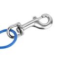 thumbnail image 4 of Petfamily Dog Stake and Tie Out Cable, Small to Medium Dog, Blue, 25FT / 60LBS, 4 of 11