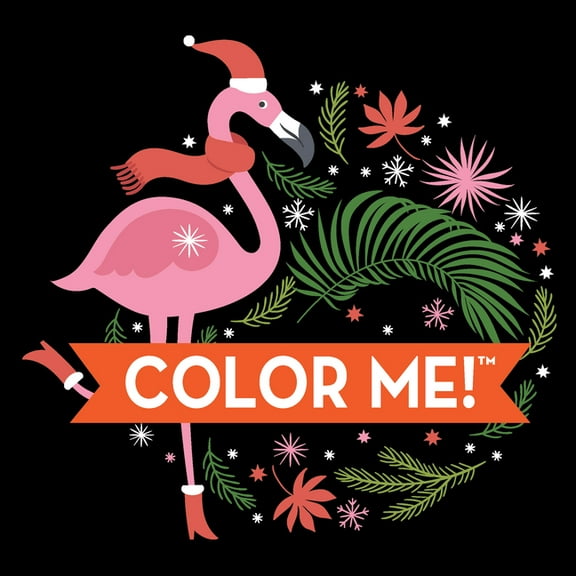 Keepsake Coloring Books Compact Edition Color Me! Christmas (Flamingo Cover) - Keepsake Coloring Books Compact Edition: Festive Holiday & Winter Designs with Qu, (Paperback)