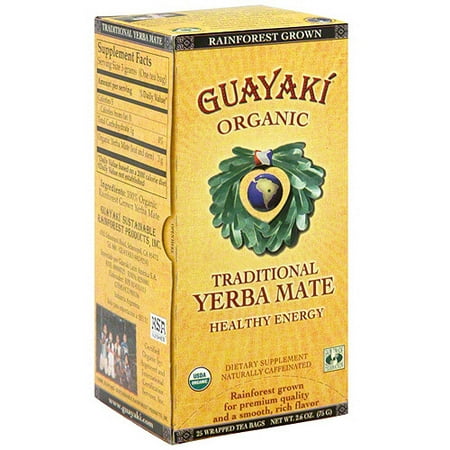 Guayaki thé Yerba Mate organique, 2,6 oz (Pack of 6)