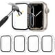 ZEBRE [4 Pack] Cas de PC Dur Compatible avec Apple Watch Série 7 41mm, avec Écran en Verre Trempé 9H Intégré – image 1 sur 5