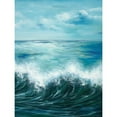 thumbnail image 3 of Art Atelier Alliance 12x14 Black Modern Framed Museum Art Print Titled - Coastal Wave 3, 3 of 5