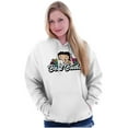 thumbnail image 5 of Betty Boop Pudgy the Dog Best Buds Hoodie Sweatshirt Women Brisco Brands M, 5 of 6