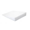 Hermell Products 4" Bed Wedge, includes White Zippered Cover (21" x 21" x 4")- FW4050
