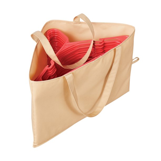 Collections Etc Hanger Storage Bag with Handles for Space Saving and