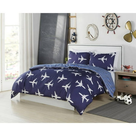 Fly Airplane Comforter Set Walmart Com
