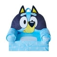 Bluey Plush 2in1 Flip Out TV Chair for Children in Vibrant Blue