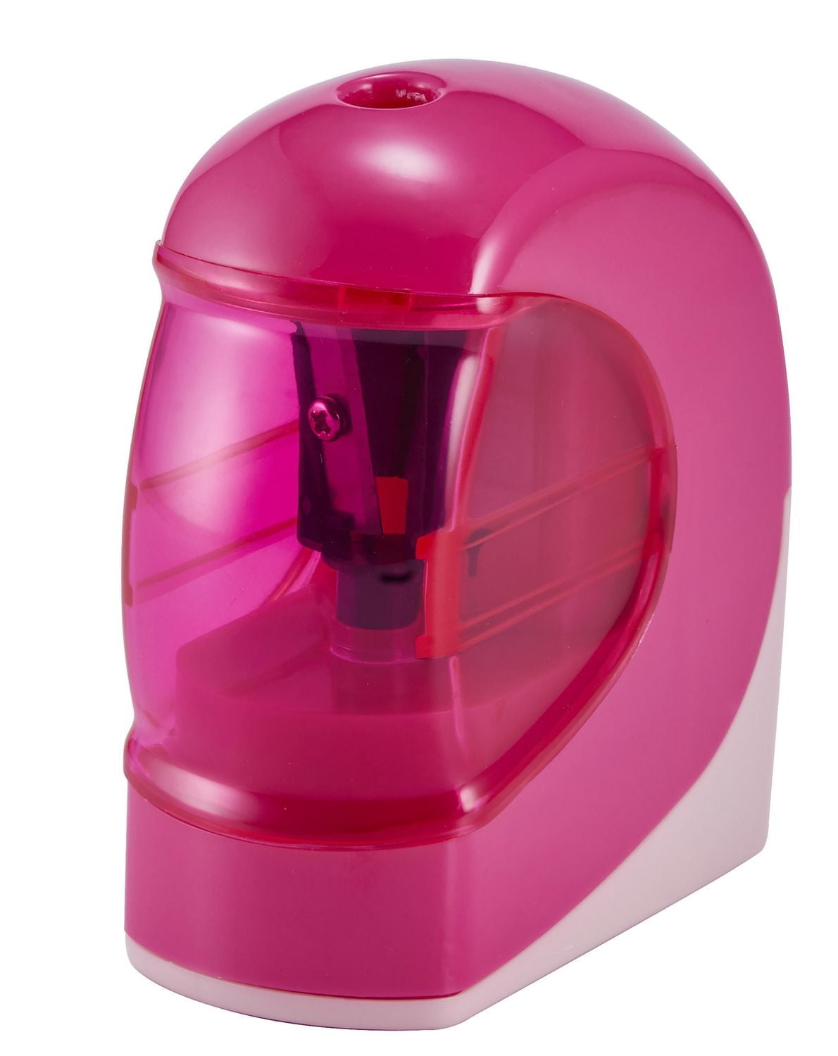 Pen + Gear Battery Operated Pencil Sharpener with 2 AA Batteries, Pink