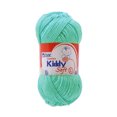 thumbnail image 1 of Bolsa de 6 Pzas Estambre Liso Brillante Verde Agua Cisne Kiddy Soft, 1 of 3