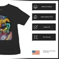thumbnail image 4 of Tee Hunt Dean Russo Cute Lazy Sloth Youth T-Shirt Funny Wild Life Colorful Kids, 4 of 5