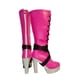 thumbnail image 3 of Disfraz de Cosplay de Draculaura de Monster High, zapatos, botas, peluca de Draculaura Ula, peluca de Cosplay de Draculaura de Monster High de Anime + gorro de peluca, 3 of 4
