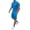 Blue, variant on Los Angeles Graphic Short Sets for Men Crewneck T Shirt and Shorts 2 Piece Matching Set Mens Summer Outfits