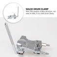 thumbnail image 3 of Alloy Drum Clamp with Tom Cowbell Holder Expansion Clip for Percussion Instruments, Musical Accessory, 3 of 7