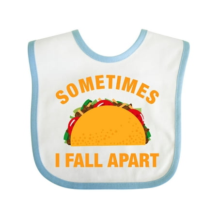 

Inktastic Tacos Fall Apart Gift Baby Boy or Baby Girl Bib