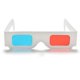 thumbnail image 2 of 20pcs Paper-framed Stereoscopic Glasses 3D Eye Glasses Eyewear Decor for Cinema Movie Theater, 2 of 4