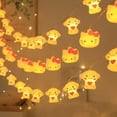 thumbnail image 1 of Cadena de luces Kawaii Sanrio Hello Kitty Cinnamoroll, iluminación de ambiente USB, decoración del hogar, figuras de Anime, juguetes modelo, 1 of 5