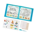 thumbnail image 4 of Pegatinas y libro de viaje, bonitas pegatinas impermeables, juego de pegatinas de gelatina para niños en edad preescolar a partir de 3 años, regalo de Tráfico, 4 of 8