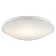 thumbnail image 1 of Kichler 10760WHLED 14 in. LED Flush Mount, White, 1 of 1