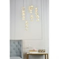thumbnail image 2 of Polaris LED light gold Pendant Clear Royal Cut Crystal, 2 of 5