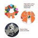 thumbnail image 3 of Broche de Navidad, broche de copo de nieve, bastón de caramelo de Feliz Navidad, broche de muñeco de nieve, regalo de fiesta de Navidad, 3 of 5