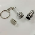 thumbnail image 5 of Naierhg 1Pc Fashion LED Key Chain Spark Plug Keychain Mini Car Parts Keyring Gift, 5 of 7