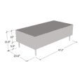thumbnail image 3 of Nicole 47" Coffee Table, 3 of 5