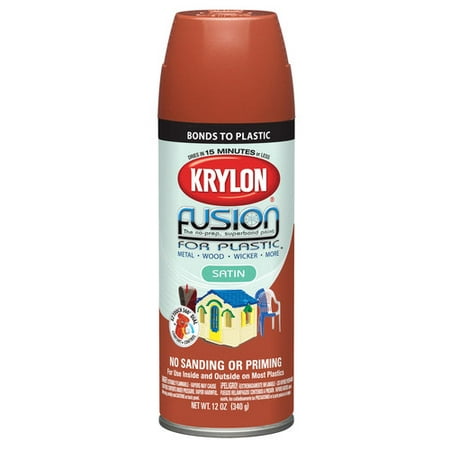 UPC 724504024422 product image for Krylon 12 Oz Terra Cotta Fusion for Plastic  Spray Paint Satin (Set of 6) | upcitemdb.com