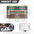 thumbnail image 7 of Whosucclay Southwestern Geometric Pattern Golf Cart Seat Protector, Easy Disassemble Anti-Fade Cover for Most 2 Seats Elastic Golf Cart Accessories, 52.36"x 32.28", 7 of 7
