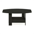 thumbnail image 2 of Furinno Simple Design Coffee Table with Storage Compartment, Espresso, 2 of 6