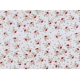 thumbnail image 2 of Zelouf Print On Challis  , Sewing, DIY, Crafts Fabric by the Yard, 135 Wht/red, 3 Yard, 2 of 2