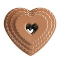 thumbnail image 7 of Nordic Ware Cast Bundt Bakeware Tiered Heart, 12-Cup, Toffee, 7 of 7