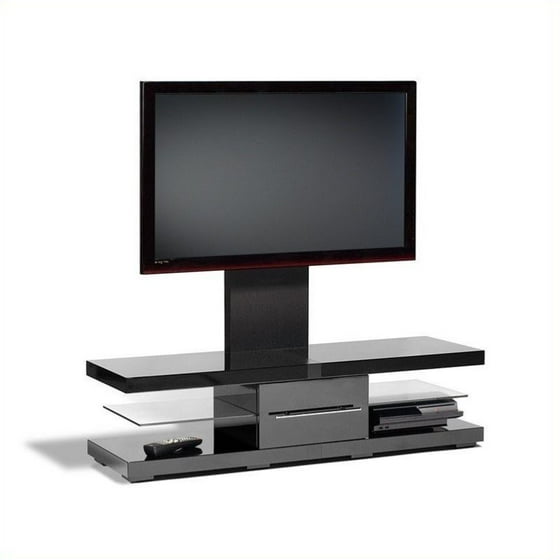 Tech Link Echo 52 Tv Stand In Black With Screen Mount
