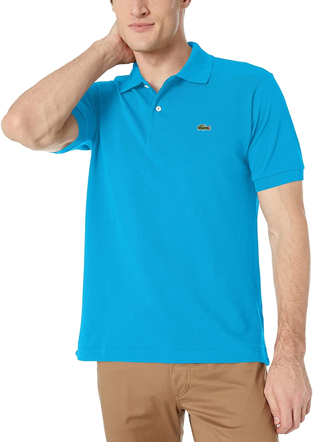 lacoste men's classic fit pique polo shirt