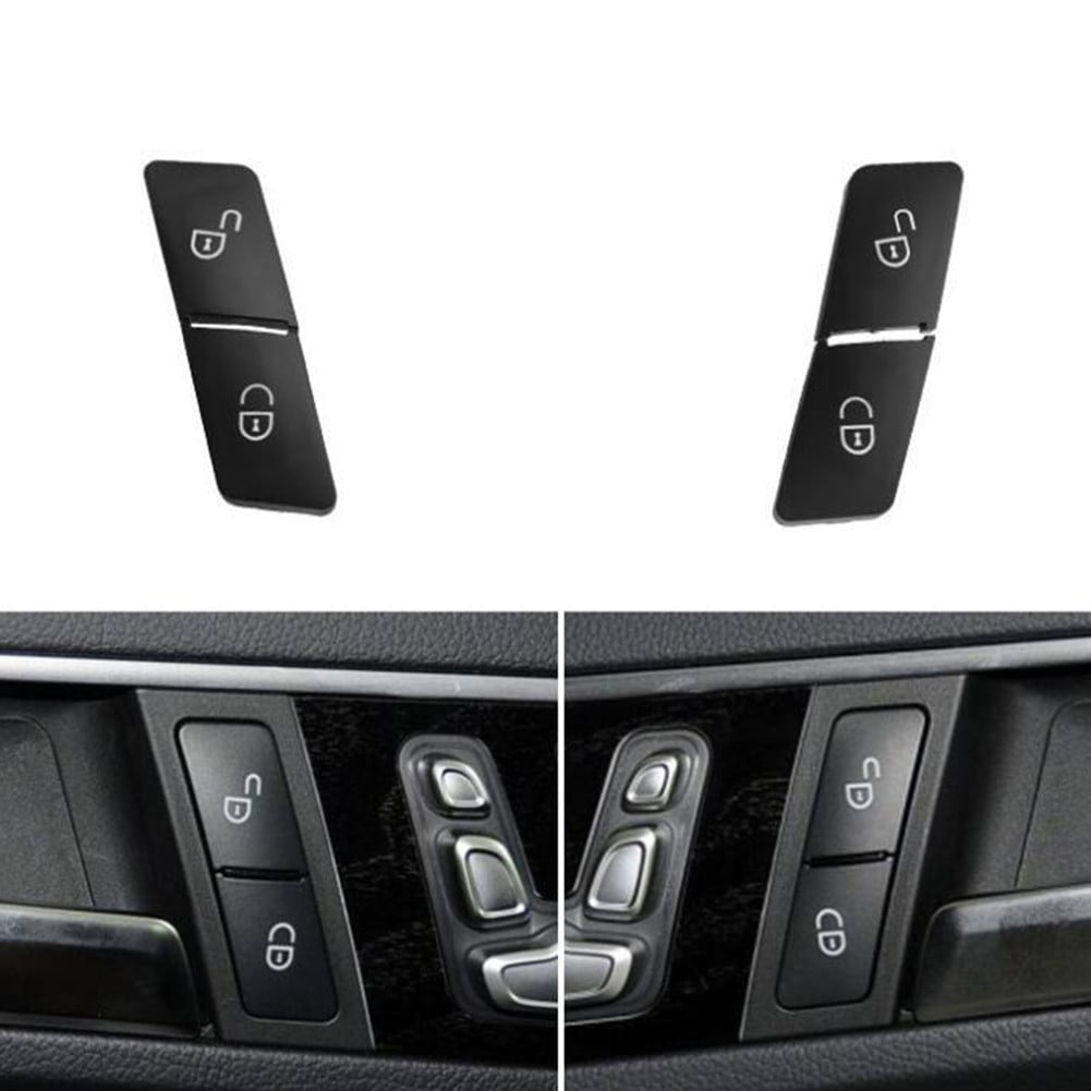 Front Left&Right Door Lock Control Switch Button Cap for Mercedes-Benz W204 W212